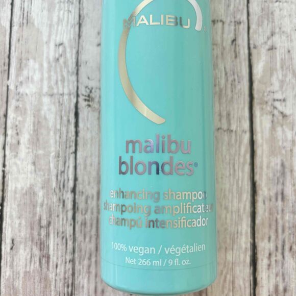 Malibu C Unisex Shampoo For Blondes Enhancing Size 9 NEW - Picture 5 of 8